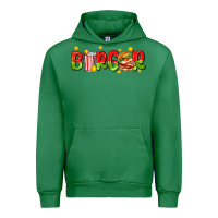 Emerald burger with coke and stars Urban Hoodie - AdoDesignShop