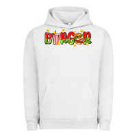 Pigment Lunar Rock burger with coke and stars Urban Hoodie - AdoDesignShop