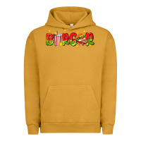 Pigment Peanut Butter burger with coke and stars Urban Hoodie - AdoDesignShop