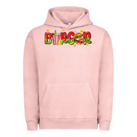 Pigment Salmon burger with coke and stars Urban Hoodie - AdoDesignShop