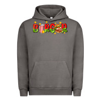 Pigment Tornado burger with coke and stars Urban Hoodie - AdoDesignShop