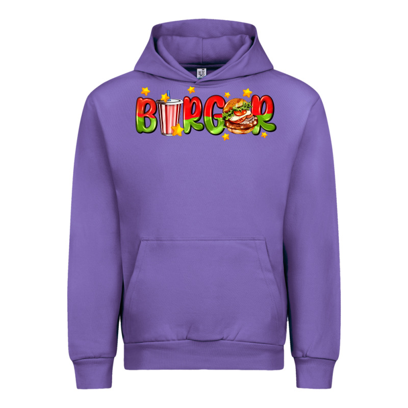 Burger With Coke And Stars Urban Hoodie by AdoDesignShop | Teevron