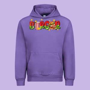 Burger With Coke And Stars Urban Hoodie Designed By Adodesignshop