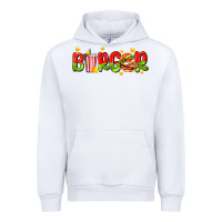 White burger with coke and stars Urban Hoodie - AdoDesignShop