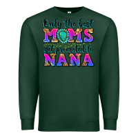 Sports Green only the best moms get promoted to nana Premium Sweatshirt - Zillion Design Studio