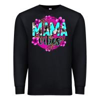 Black mama vibes Premium Sweatshirt - Zillion Design Studio