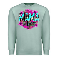 Seafoam mama vibes Premium Sweatshirt - Zillion Design Studio