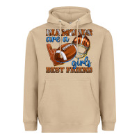 Mushroom diamonds are a girls best friend football Heavyweight Hoodie - texasbilliewilder