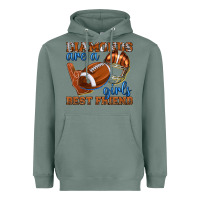 Sage diamonds are a girls best friend football Heavyweight Hoodie - texasbilliewilder