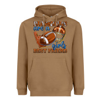 Toasted Coconut diamonds are a girls best friend football Heavyweight Hoodie - texasbilliewilder