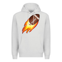 Dove Grey american football Premium Hoodie - JahusDesignShop