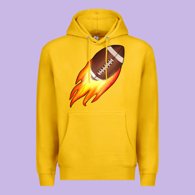 American Football Premium Hoodie Designed By Jahusdesignshop