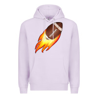 Lilac american football Premium Hoodie - JahusDesignShop