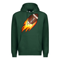 Sports Green american football Premium Hoodie - JahusDesignShop