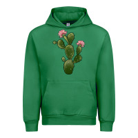 Emerald cactus 2 Urban Hoodie - JahusDesignShop