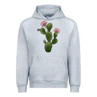 Heather Grey cactus 2 Urban Hoodie - JahusDesignShop