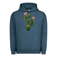 Pigment Midnight Navy cactus 2 Urban Hoodie - JahusDesignShop