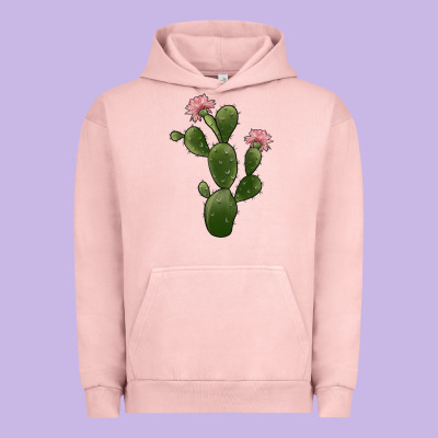 Cactus 2 Urban Hoodie Designed By Jahusdesignshop