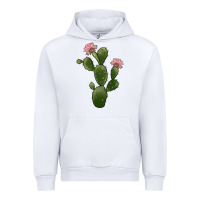 White cactus 2 Urban Hoodie - JahusDesignShop