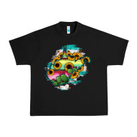 Black west virginia map sunflower cactus serape Urban Heavy Tee - RanaPortraitStore