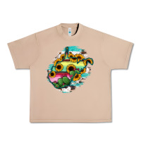 Burro west virginia map sunflower cactus serape Urban Heavy Tee - RanaPortraitStore