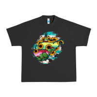 Pigment Black west virginia map sunflower cactus serape Urban Heavy Tee - RanaPortraitStore