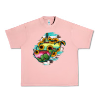 Salmon west virginia map sunflower cactus serape Urban Heavy Tee - RanaPortraitStore