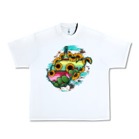 White west virginia map sunflower cactus serape Urban Heavy Tee - RanaPortraitStore
