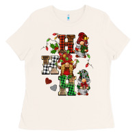 Bone christmas ho ho ho gnomes Ladies Tee - BarkalooDesign