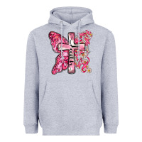 Heather Grey faith cancer cross Heavyweight Hoodie - Zillion Design Studio