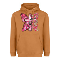 Meerkat faith cancer cross Heavyweight Hoodie - Zillion Design Studio
