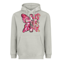 Moon Dust faith cancer cross Heavyweight Hoodie - Zillion Design Studio