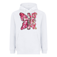 White faith cancer cross Heavyweight Hoodie - Zillion Design Studio