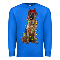 True Royal christmas german shepherd Premium Sweatshirt - RanaPortraitStore