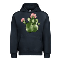 Navy cactus Urban Hoodie - JahusDesignShop