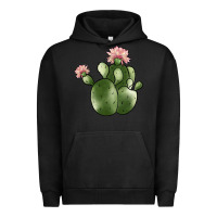 Pigment Black cactus Urban Hoodie - JahusDesignShop