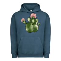 Pigment Midnight Navy cactus Urban Hoodie - JahusDesignShop