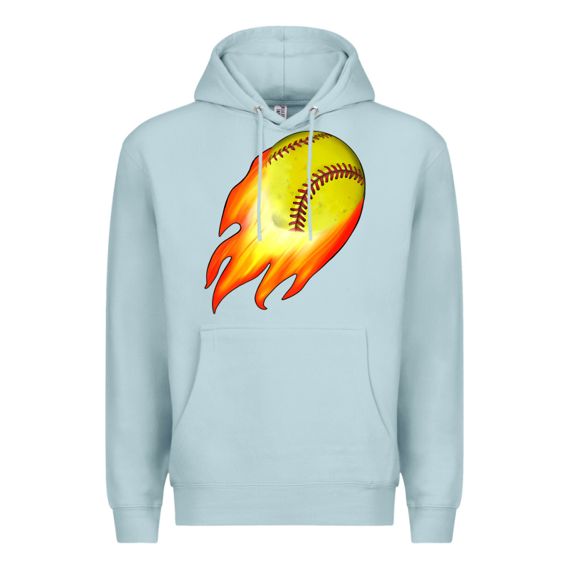 Softball Premium Hoodie by JahusDesignShop | Teevron