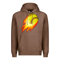 Chestnut softball Premium Hoodie - JahusDesignShop