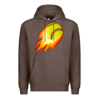 Coffee softball Premium Hoodie - JahusDesignShop