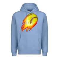 Colony Blue softball Premium Hoodie - JahusDesignShop