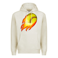 Oatmeal Heather softball Premium Hoodie - JahusDesignShop