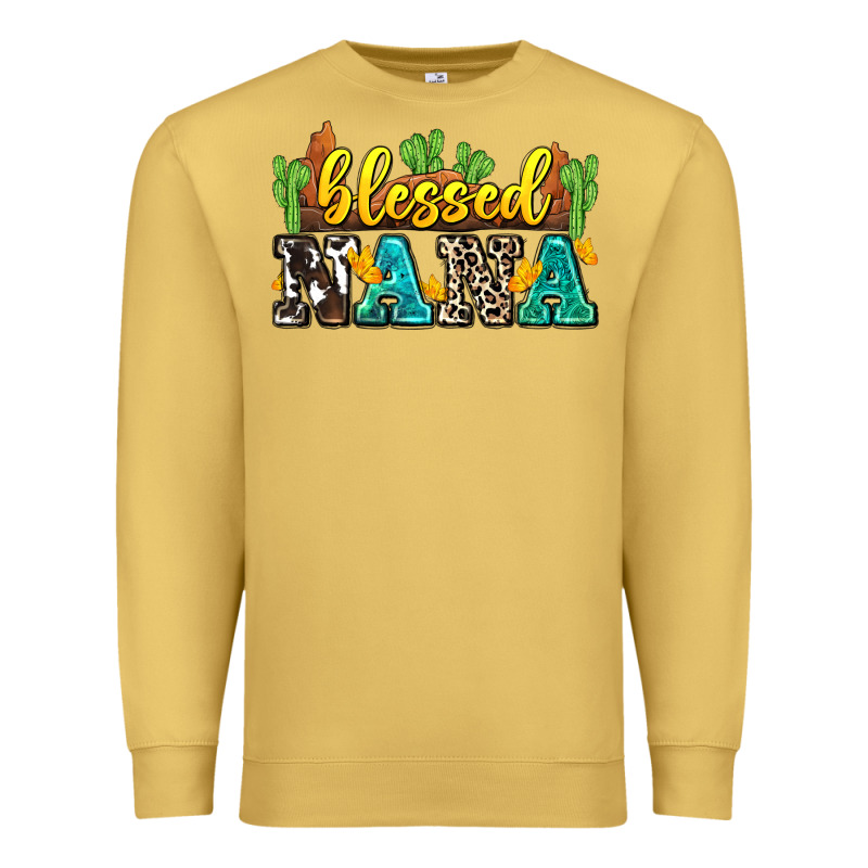Blessed Nana Premium Sweatshirt by Zillion Design Studio | Teevron