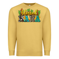 Antique Gold blessed nana Premium Sweatshirt - Zillion Design Studio