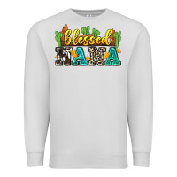 Dove Grey blessed nana Premium Sweatshirt - Zillion Design Studio