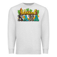 Oatmeal Heather blessed nana Premium Sweatshirt - Zillion Design Studio