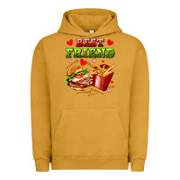 Pigment Peanut Butter best friend hamburger potatoes Urban Hoodie - AdoDesignShop