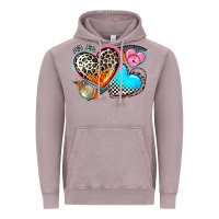 Vintage Zinc western leopard  racing  hearts Vintage Hoodie - AdoDesignShop