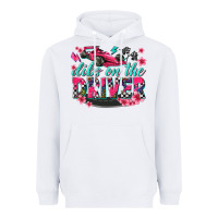 White dibs on the driver Heavyweight Hoodie - texasbilliewilder