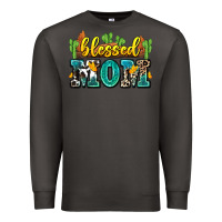 Smoke blessed mom Premium Sweatshirt - Zillion Design Studio